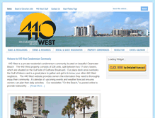 Tablet Screenshot of 440westcondominium.com